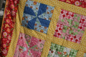 Deatil of quilt blocks