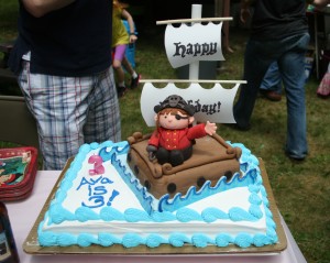 Finished Pirate Cake